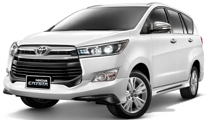 Innova Crysta SUV for hire - Gajraj Taxi Service